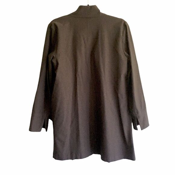 EILEEEN FISHER Open Front Shawl Blazer M - Picture 5 of 9